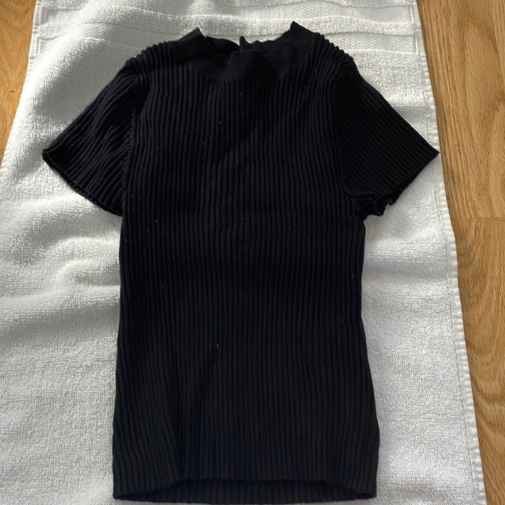 Black Knit wear top